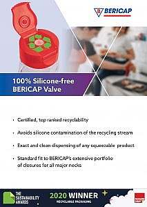 100% Silicone-Free BericapValve